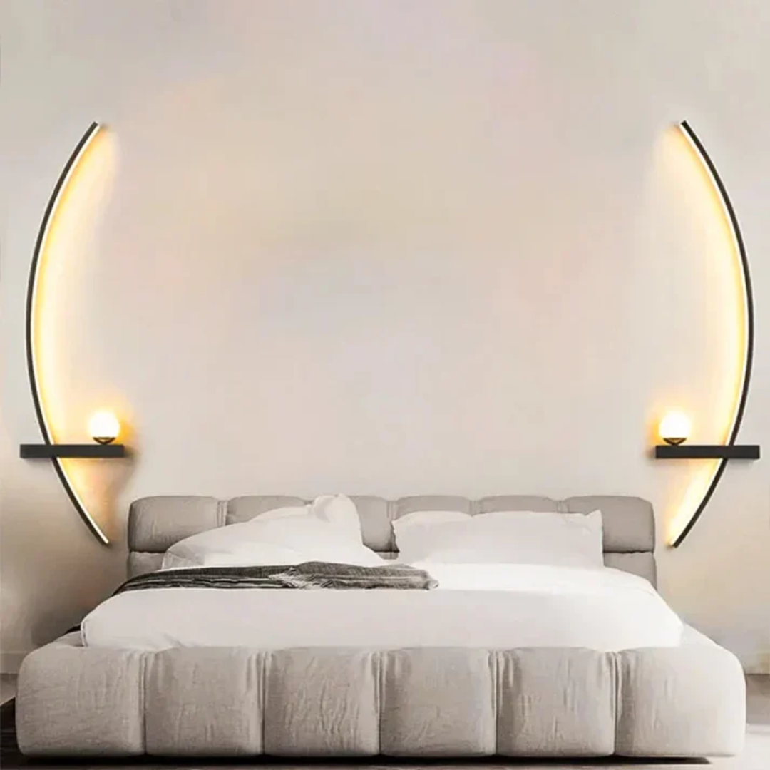 Luxe LED Wall Lamp Circular Flush Mount