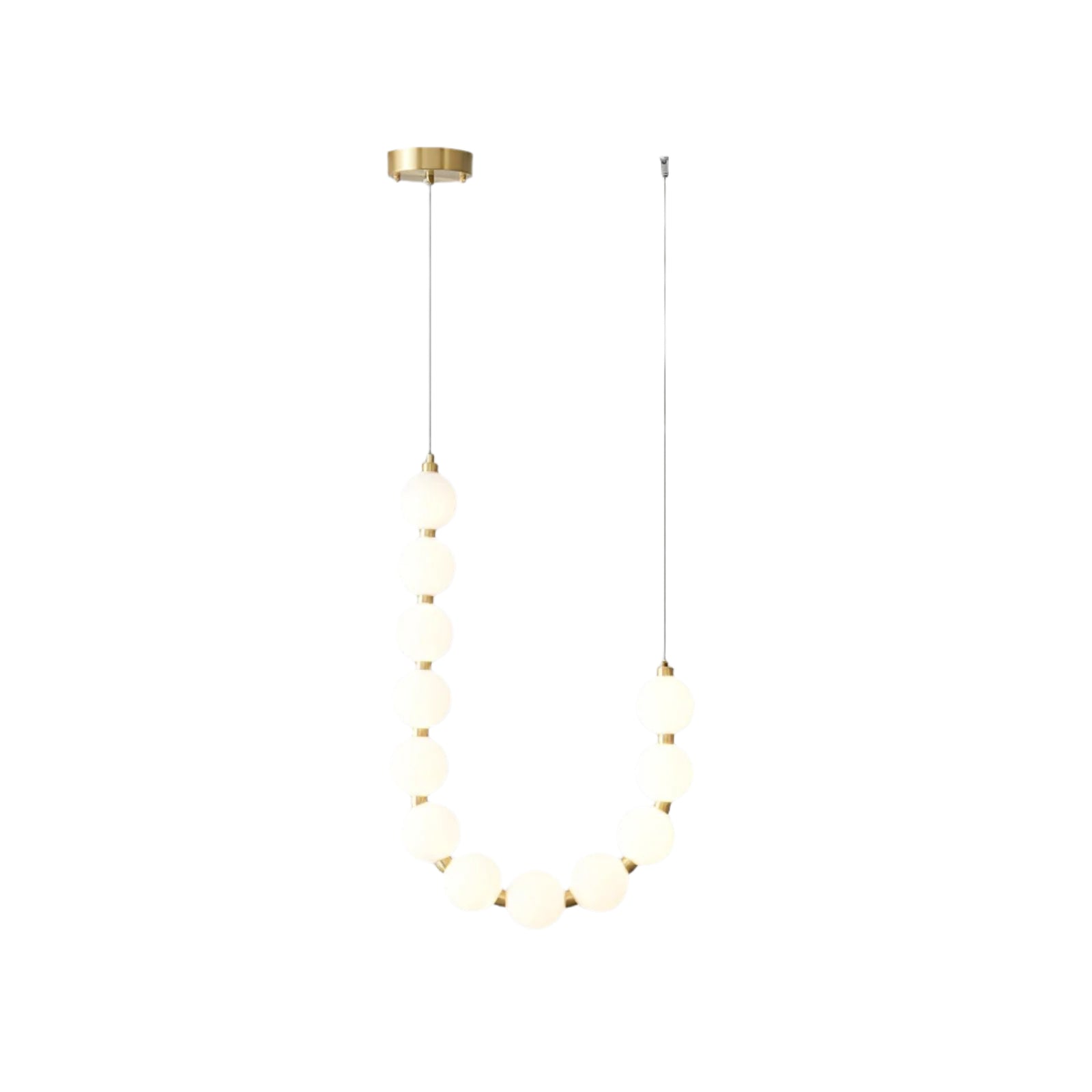 Brass Acrylic Chandelier Ceiling Light