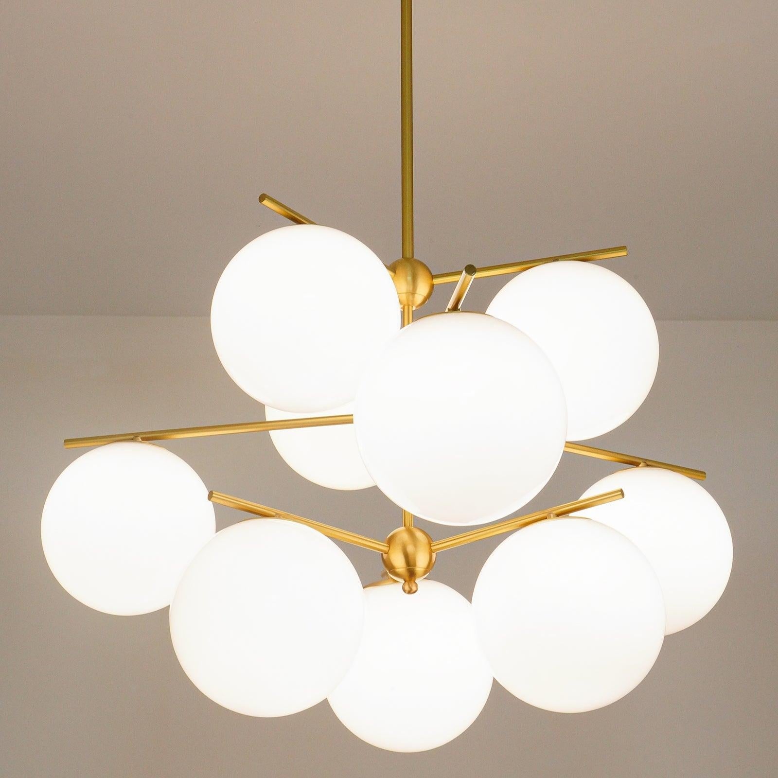 Brass Chandelier Circular Ceiling Light