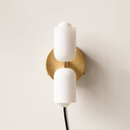 Modern LED Wall Lamp with Uplight and Downlight