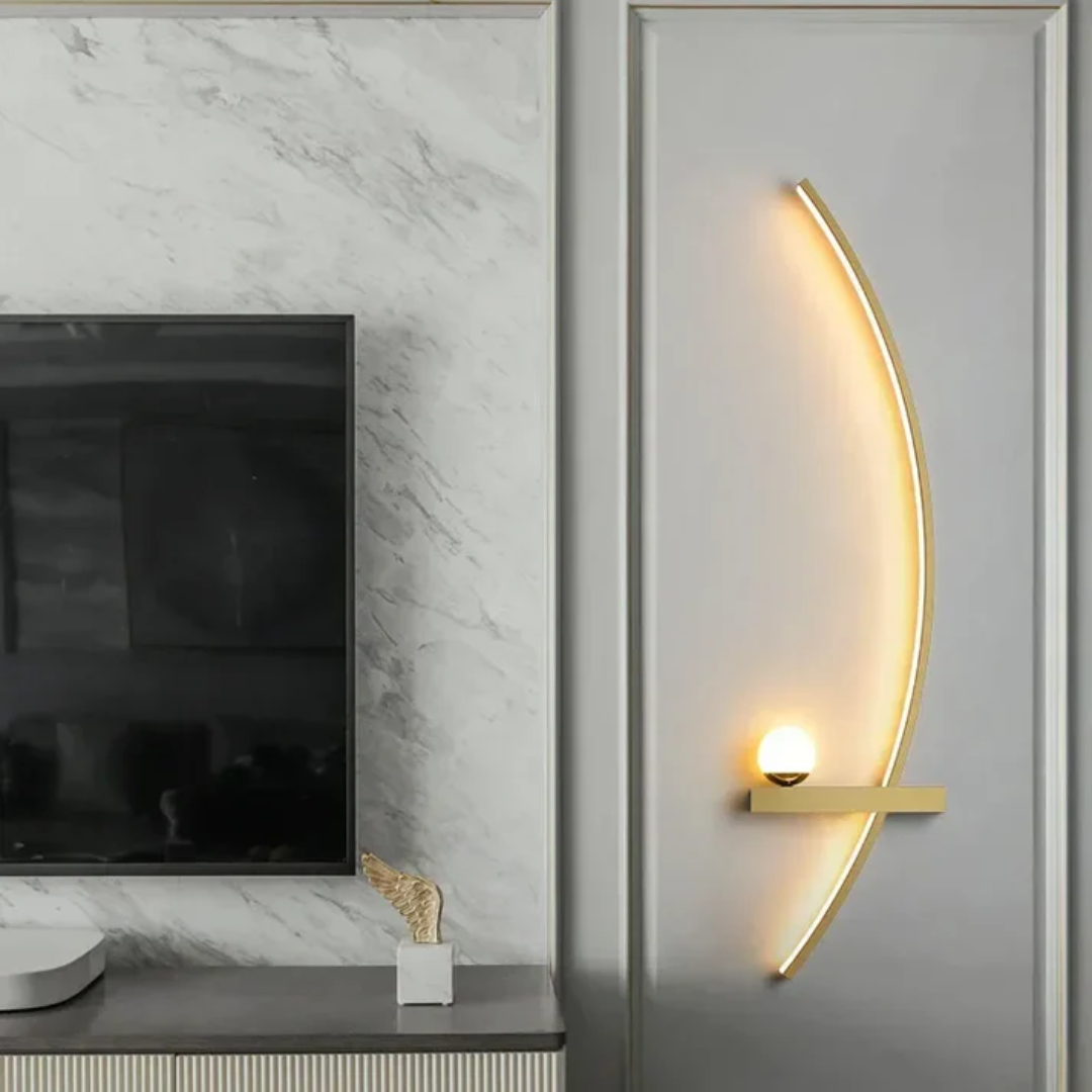 Luxe LED Wall Lamp Circular Flush Mount