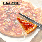 Stainless Steel Pizza Scissors with Ergonomic Non-Slip Handle