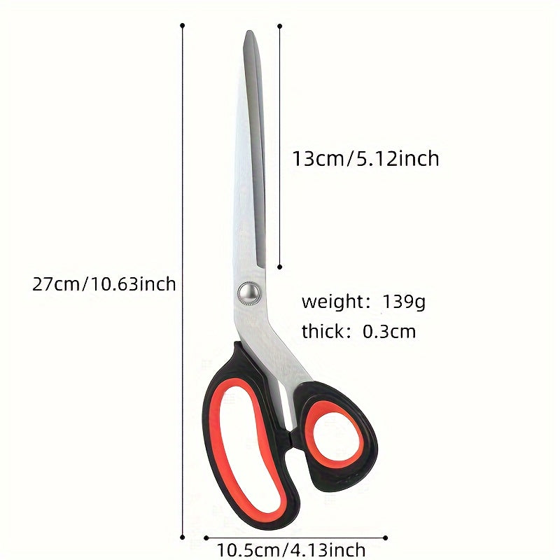 Stainless Steel Pizza Scissors with Ergonomic Non-Slip Handle