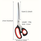 Stainless Steel Pizza Scissors with Ergonomic Non-Slip Handle
