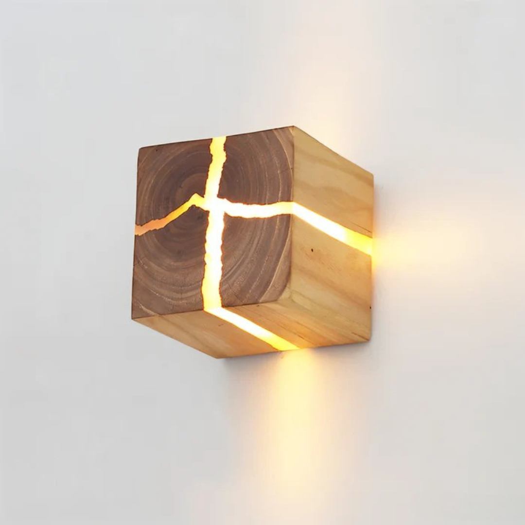 Wooden LED Wall Lamp Indoor Wall Light