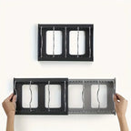 Adjustable Pan and Lid Organizer Rack for Kitchen