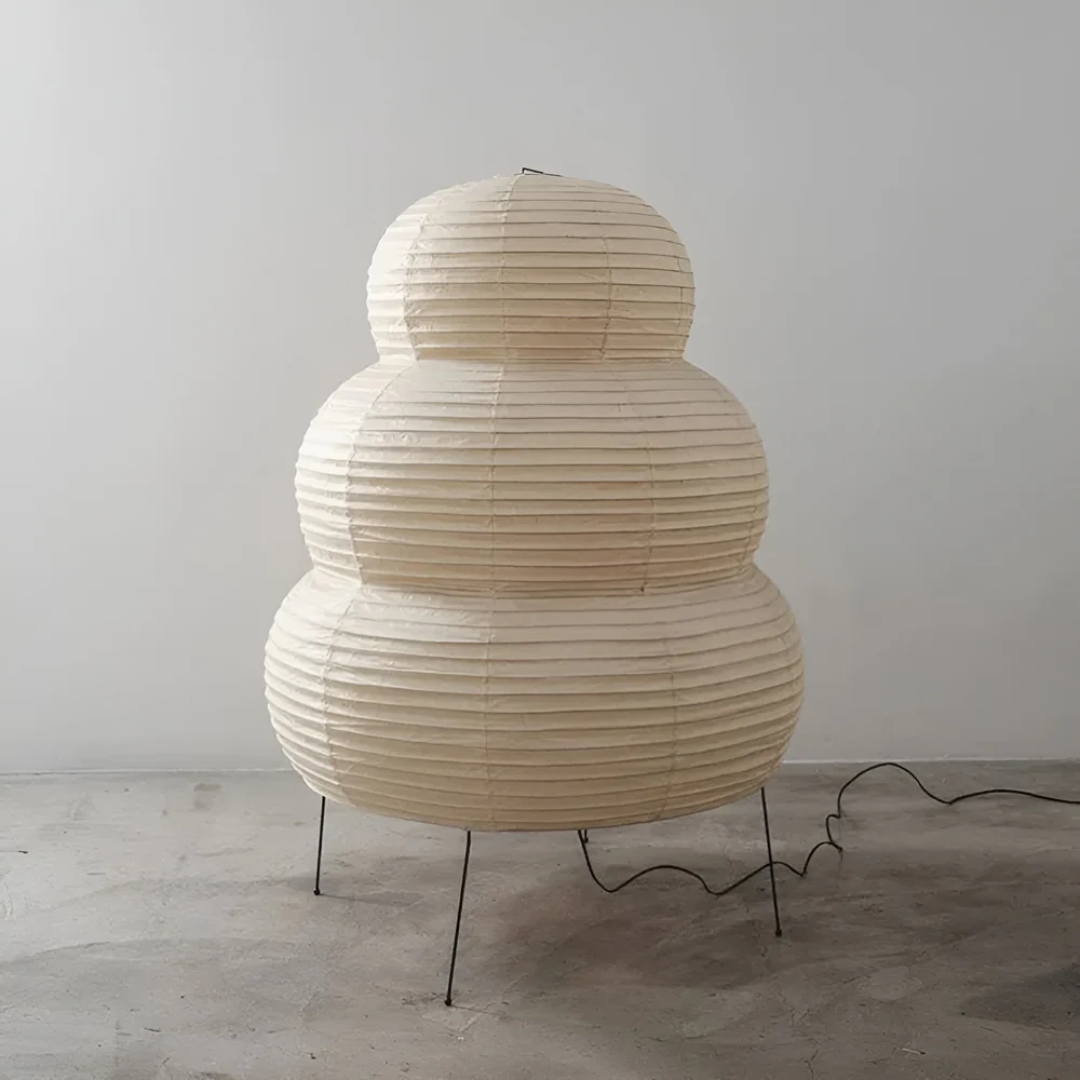 Japanese Rice Paper Floor Lamp