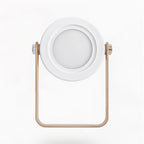 Dimmable LED Table Lamp with Adjustable Wooden Frame