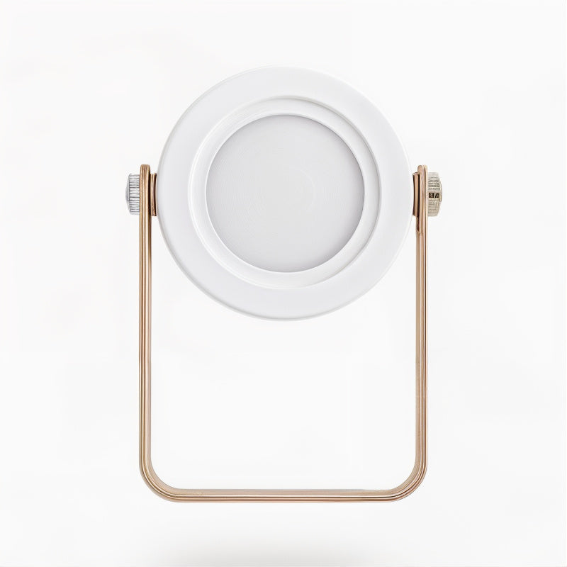 Dimmable LED Table Lamp with Adjustable Wooden Frame