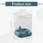 Fruit and Vegetable Slicer with Collection Container and Interchangeable Stainless Steel Blades