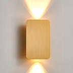 Modern Square LED Wall Lamp with Up and Down Light Beam