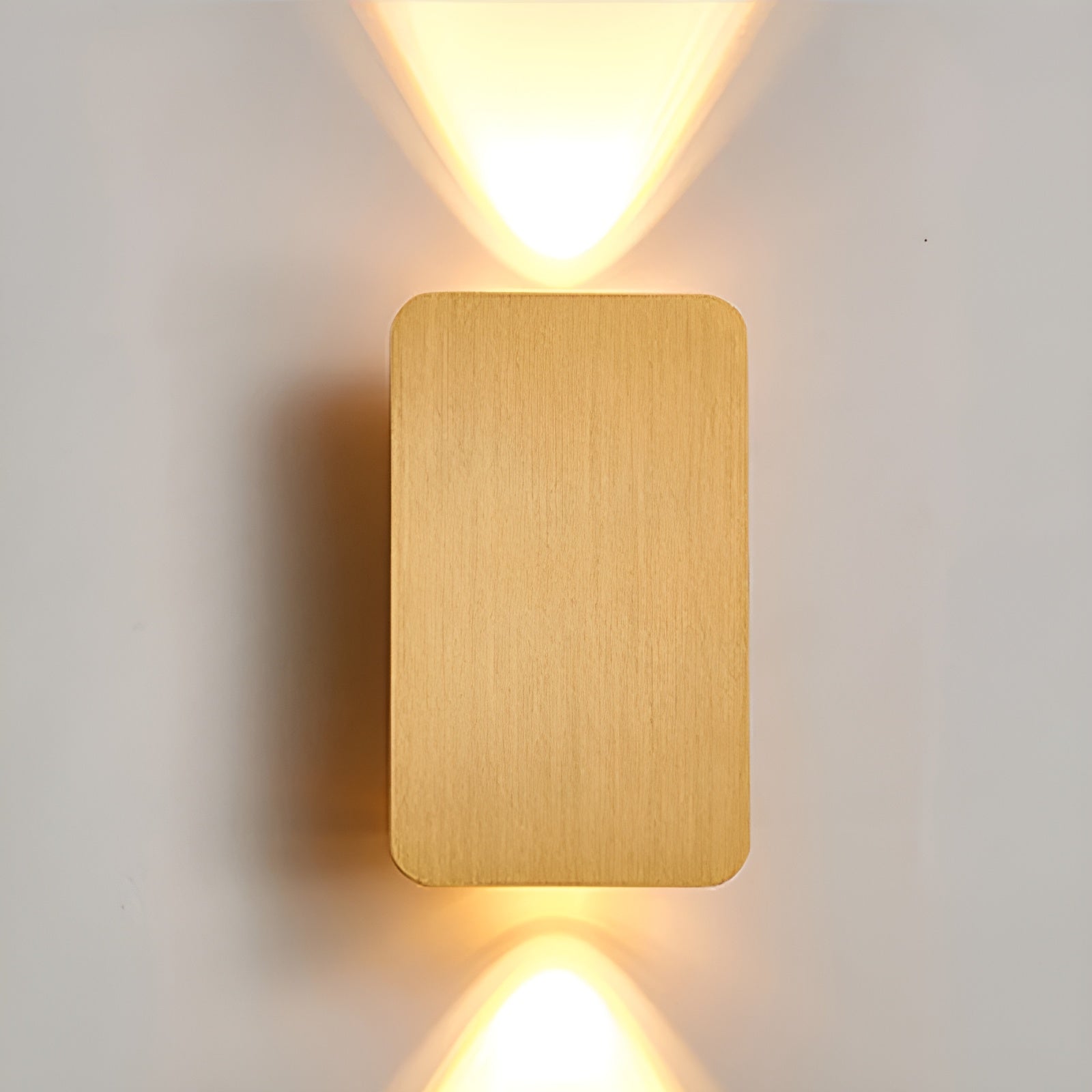 Modern Square LED Wall Lamp with Up and Down Light Beam