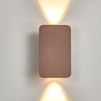 Modern Square LED Wall Lamp with Up and Down Light Beam