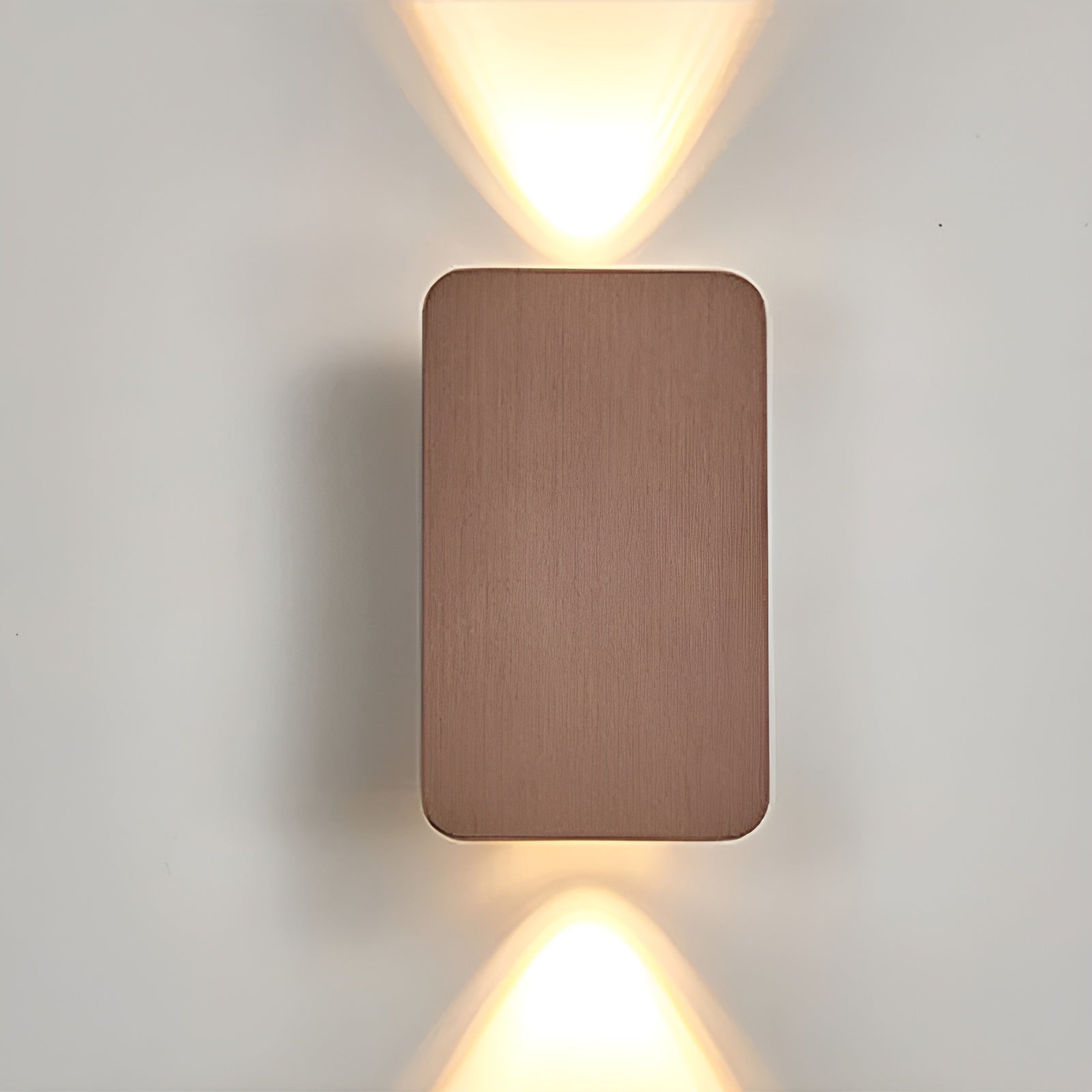 Modern Square LED Wall Lamp with Up and Down Light Beam