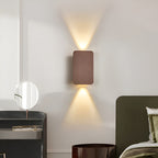 Modern Square LED Wall Lamp with Up and Down Light Beam