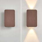 Modern Square LED Wall Lamp with Up and Down Light Beam