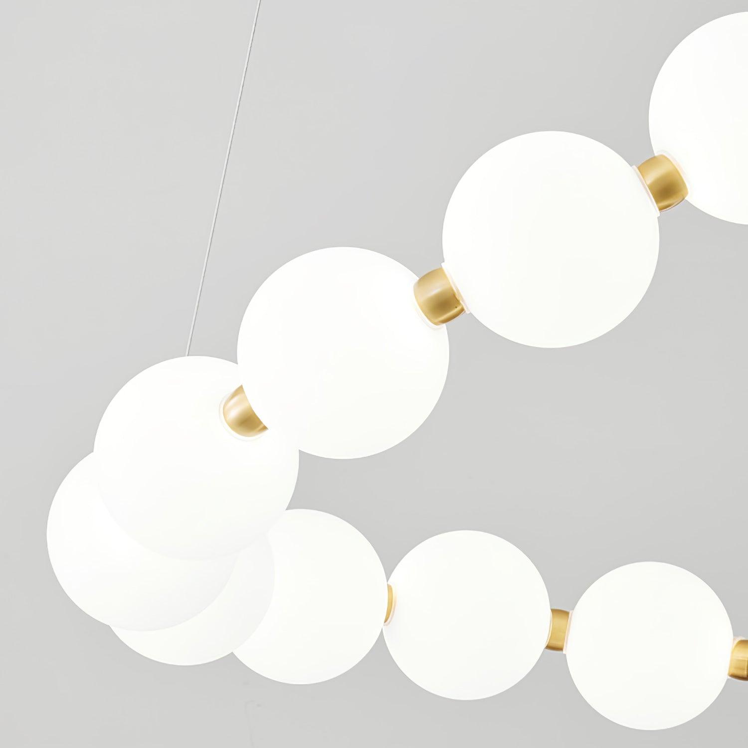 Brass Acrylic Chandelier Ceiling Light