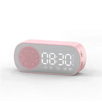 Digital Alarm Clock with Bluetooth Speaker and FM Radio Featuring LED Display