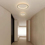 Modern Round LED Ceiling Light Flush Mount with Ambient Ring
