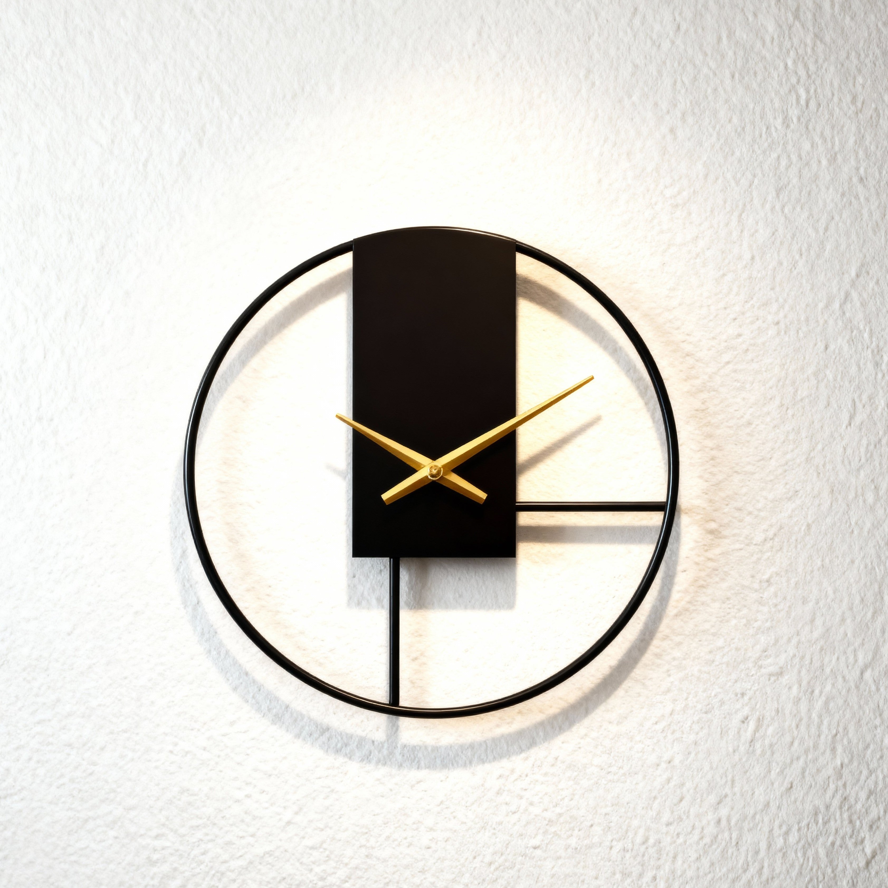 Minimalist Wall Clock Silent Circular Design