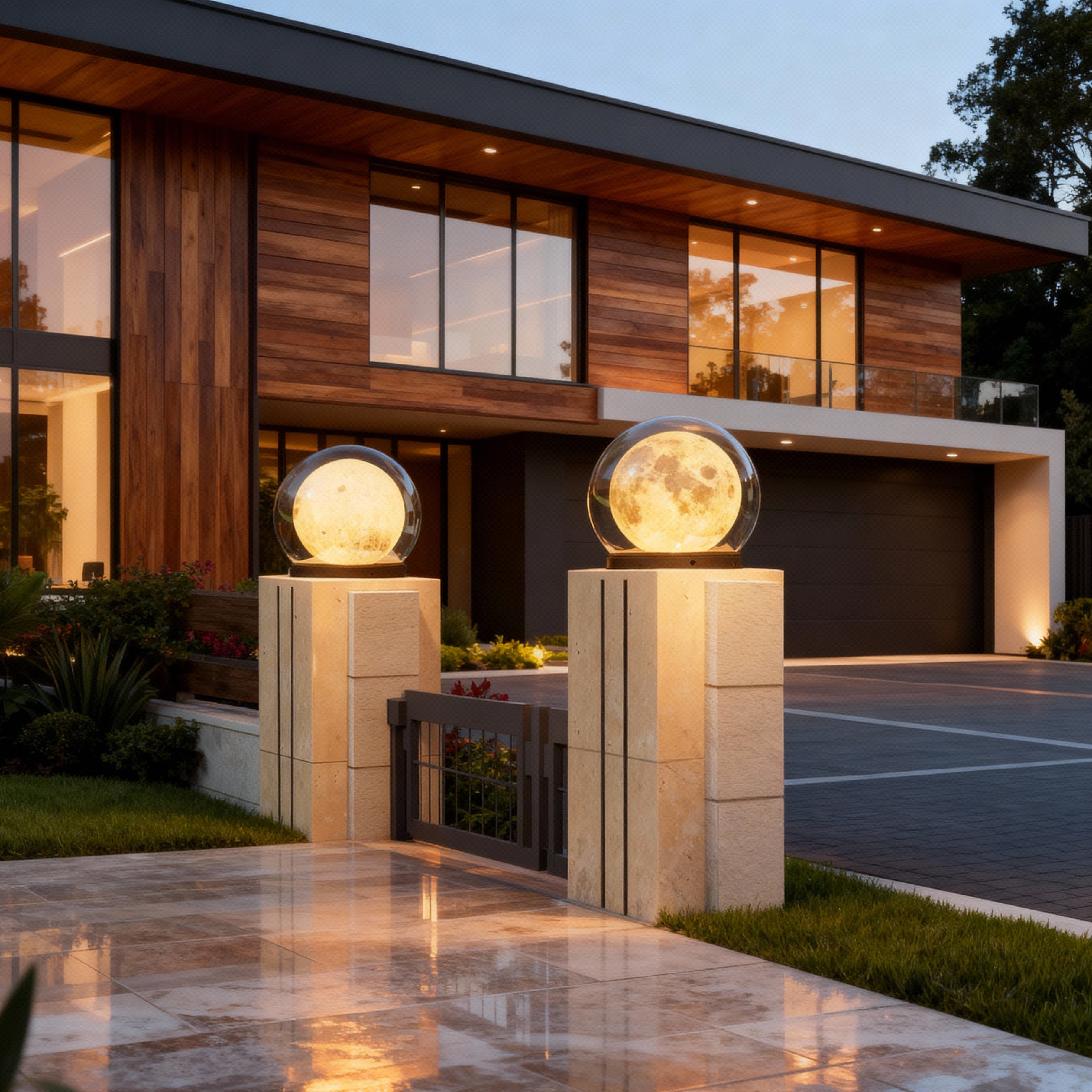 LED Outdoor Lamp Garden Light Fixture