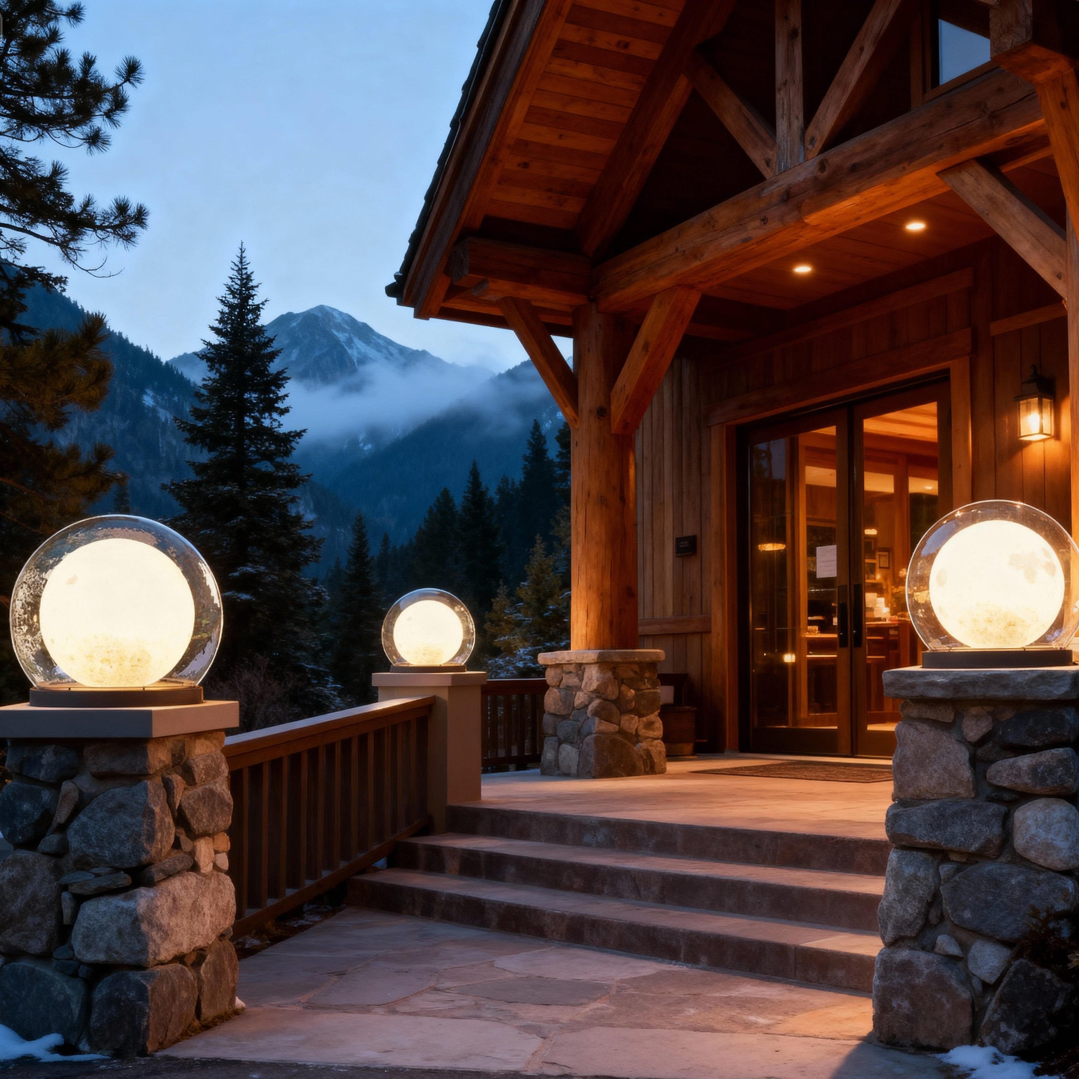LED Outdoor Lamp Garden Light Fixture