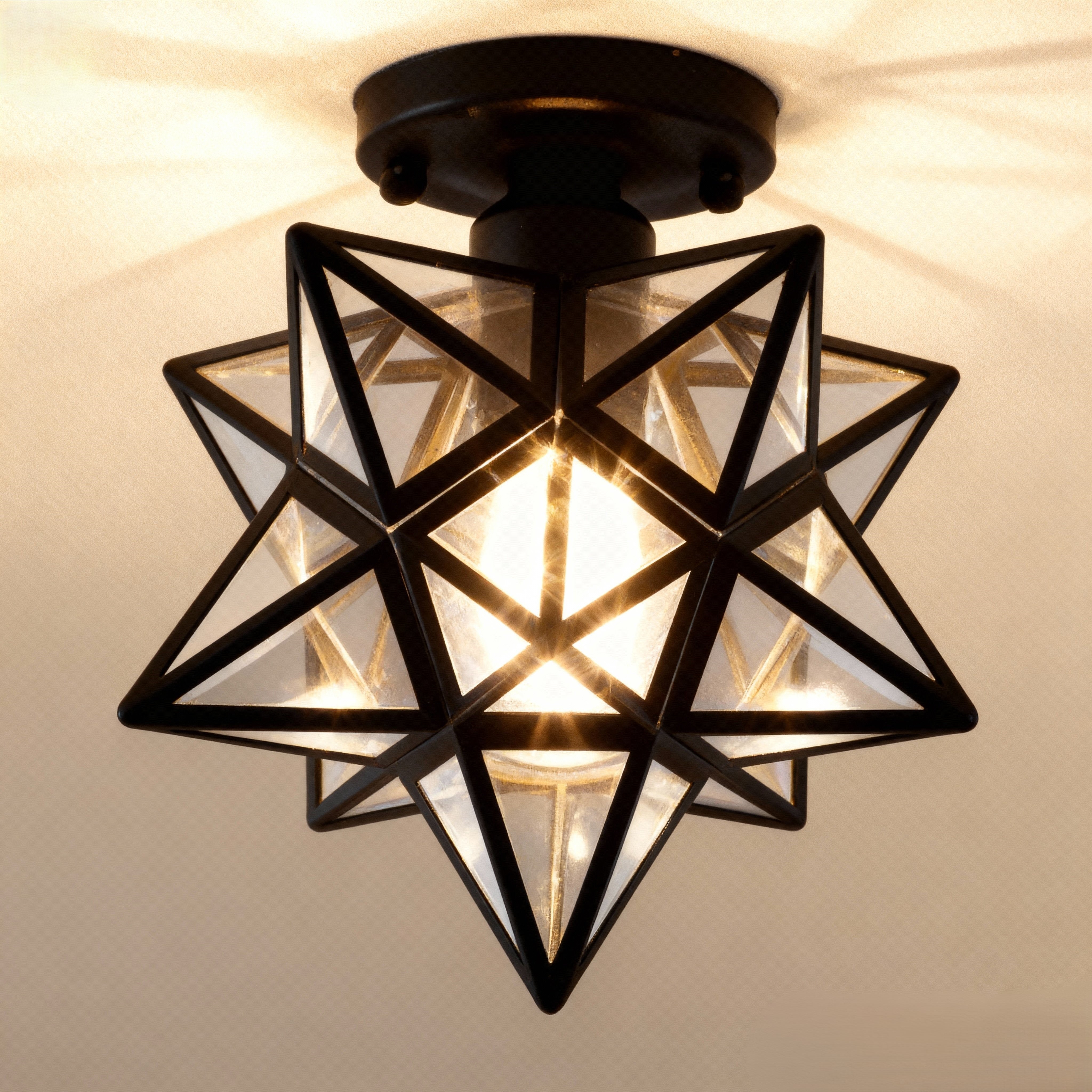 Circular Flush Mount LED Ceiling Light