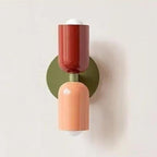 Scandinavian Double Head Wall Lamp with Dual LED Light for Bedroom