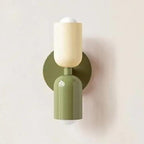 Scandinavian Double Head Wall Lamp with Dual LED Light for Bedroom