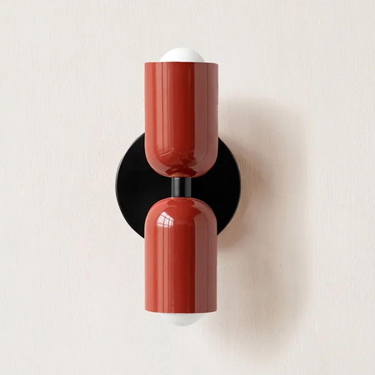 Scandinavian Double Head Wall Lamp with Dual LED Light for Bedroom