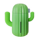 Mini Cactus Shape USB Air Humidifier with LED Light for Bedroom