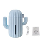 Mini Cactus Shape USB Air Humidifier with LED Light for Bedroom